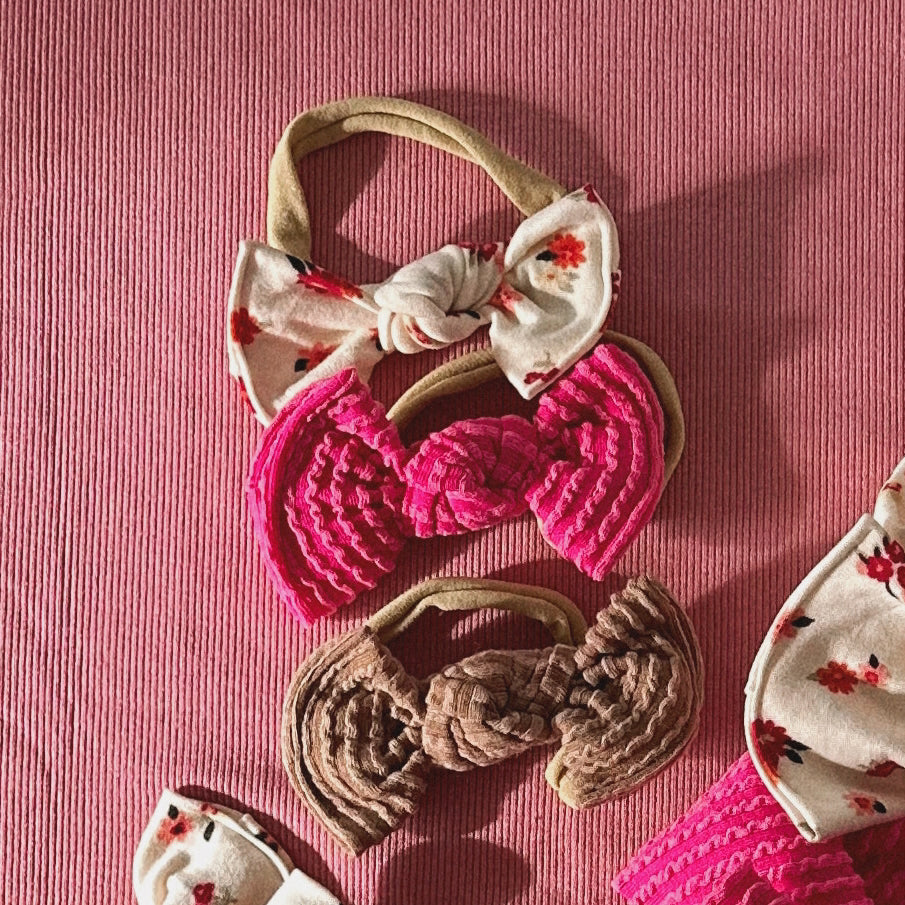 Sweet Girly Nylon Headband Bundle