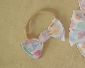 *RESTOCK* Pastel Daisy Ribbed BloomCLIPS or Nylon Headband