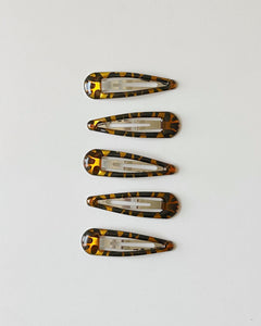Fall Barrettes set of 5