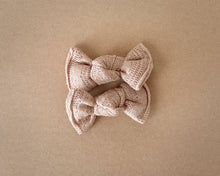 Tan Sweater Knit BloomCLIPS set of 2