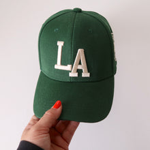 Green LA Embroidered Hat