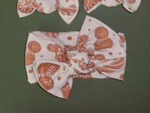 Gingerbread Tie on Headwrap