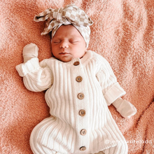 oversized check for baby girl newborn