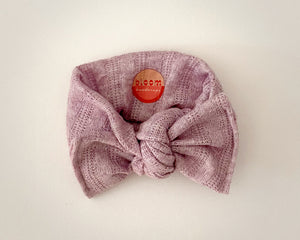 Lavender Tie On Headwrap
