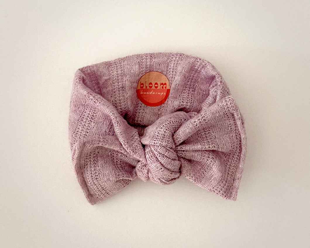Lavender Tie On Headwrap