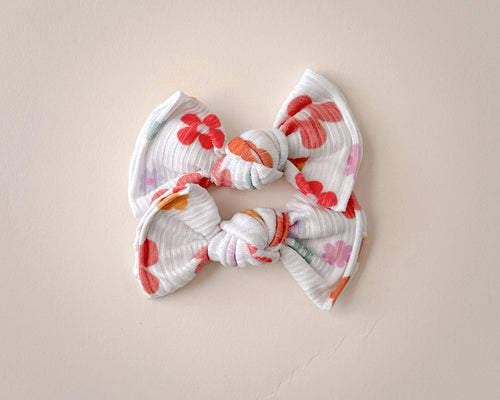 Retro Daisy Summer BloomCLIPS or Nylon Headband