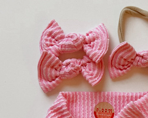 *RESTOCK* Taffy Wavy Ribbed BloomCLIPS or Nylon Headband