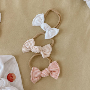 Best Seller Bundle Nylon Headband - White, Ivory + Blush
