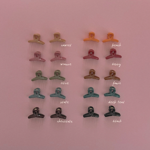toddler mini claw clips for hair 