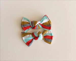 Fall Stripe BloomCLIPS set of 2