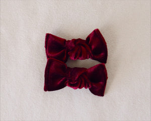 Dark Red BloomCLIPS set of 2