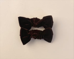*RESTOCK* Chocolate Velvet BloomCLIPS set of 2