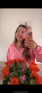 Hot Pink GRWM Clips set of 2