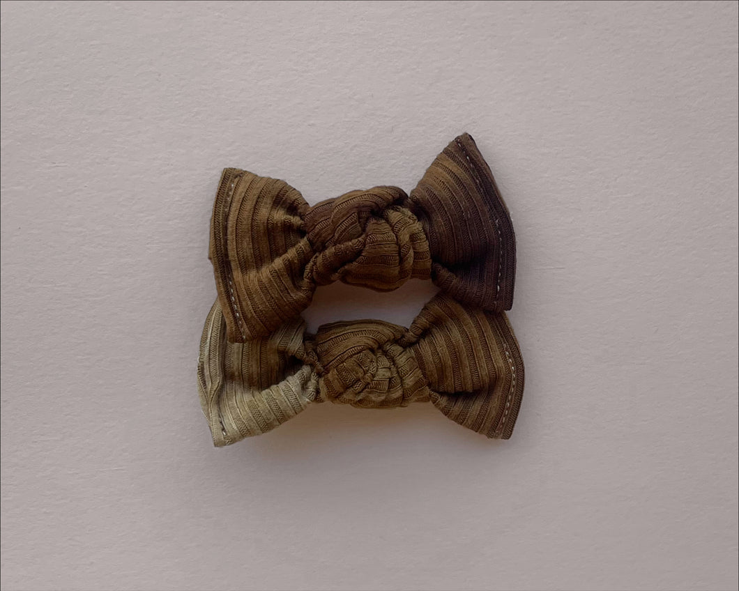 Coffee Tie Dye BloomCLIPS set of 2