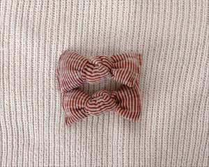 Pumpkin Spice Ribbed BloomCLIPS set of 2
